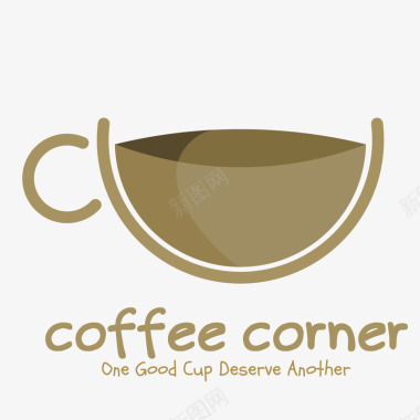 棕色咖啡饮品图标图标