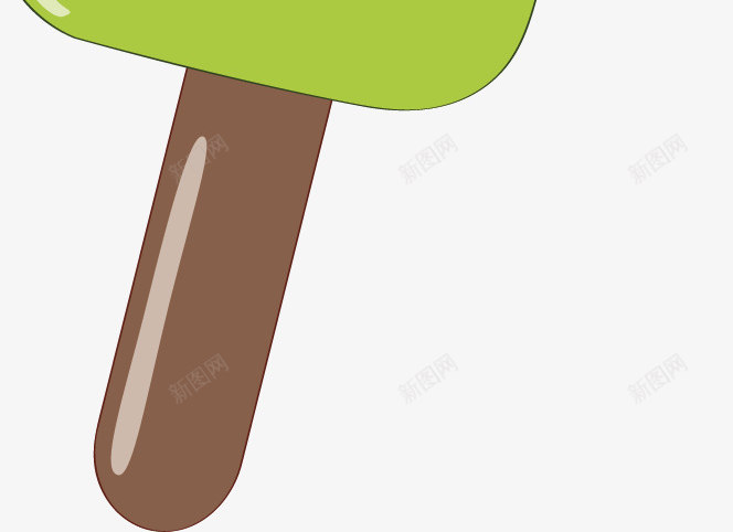 手绘美味巧克力冰淇淋雪糕矢量图ai免抠素材_新图网 https://ixintu.com 创意图 彩色 手绘图 漫画 简单 雪糕 矢量图