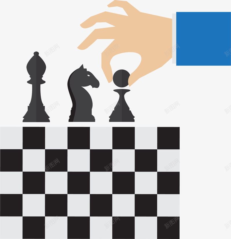 国际象棋图标png_新图网 https://ixintu.com 下棋 卡通图标 国际象棋 图标 扁平图标 手绘图标 网页UI 网页图标 象棋