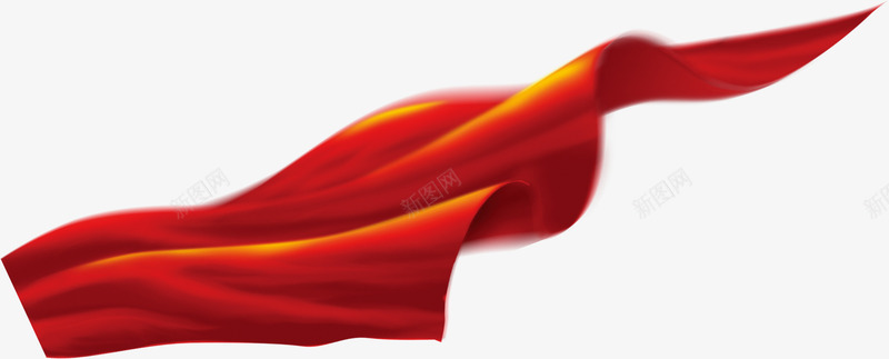 红色绸缎红布飘带png免抠素材_新图网 https://ixintu.com 红色 绸缎 红布 飘带