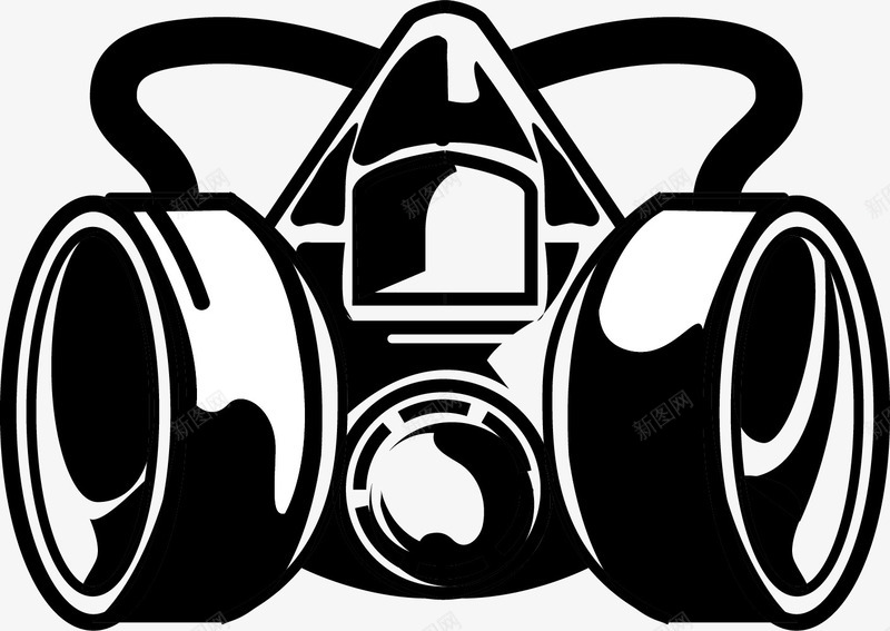 简单口腔防毒面罩png免抠素材_新图网 https://ixintu.com 专业面罩 卡通风格 口腔 矢量面罩 简单 防毒 防毒面罩