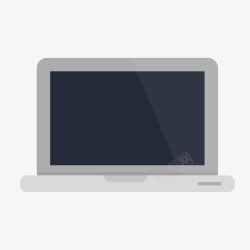 灰色电脑显示屏幕素材