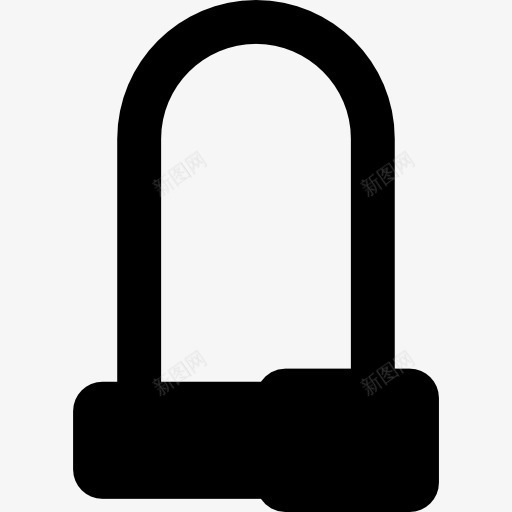自行车锁图标png_新图网 https://ixintu.com 安全 工具 工具和器具 自行车 钥匙锁 锁