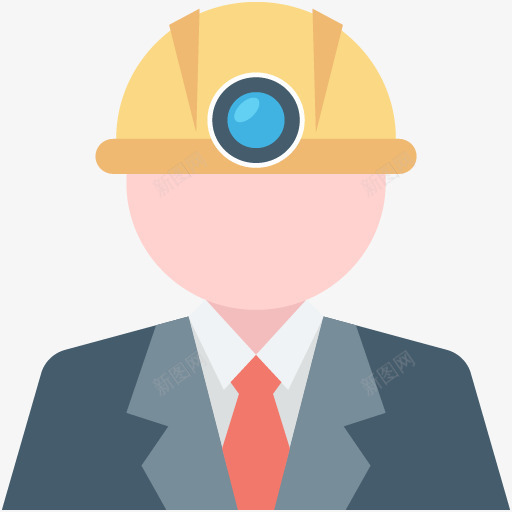 安全帽工人png免抠素材_新图网 https://ixintu.com 卡通 安全帽 工人 手绘 橘色 白色 蓝色 衬衫