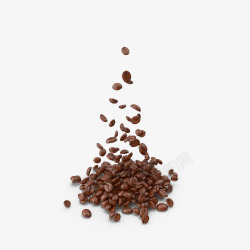 产品原材料咖啡豆实物高清图片