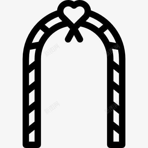 婚礼拱图标png_新图网 https://ixintu.com 技术 爱情 装修 装饰