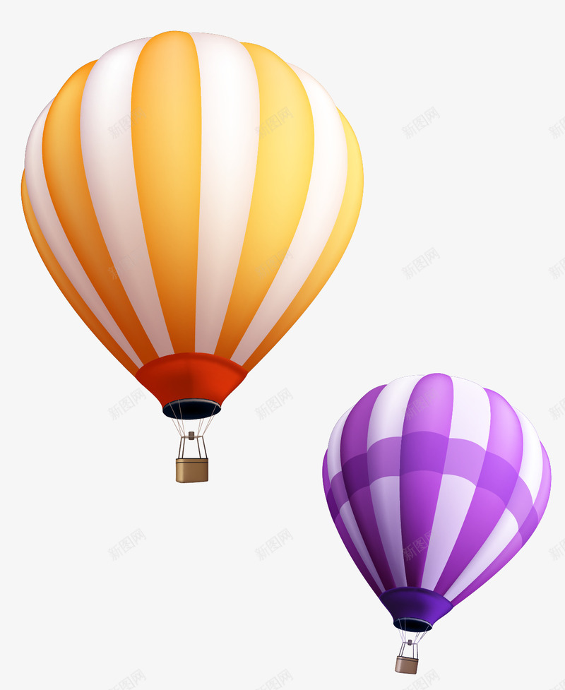 热气球矢量图eps免抠素材_新图网 https://ixintu.com 人气球 旅游 氢气球 矢量图 矢量素材 空气球