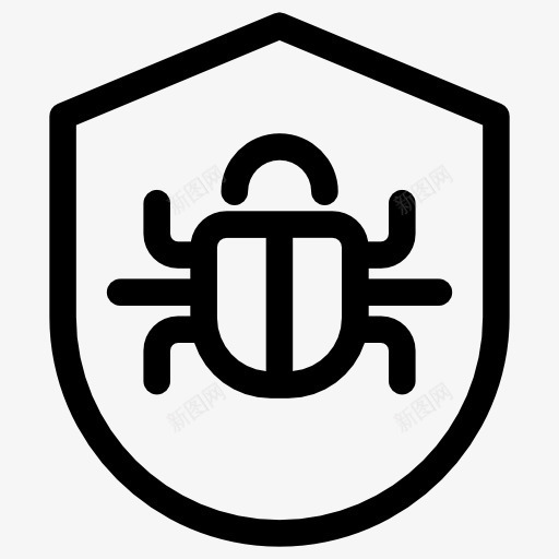 盾图标png_新图网 https://ixintu.com 安全 屏蔽 技术 武器 武器库 漏洞 界面 防御 防护