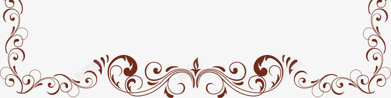 棕色树叶花纹装饰png免抠素材_新图网 https://ixintu.com 树叶 棕色 花纹 装饰