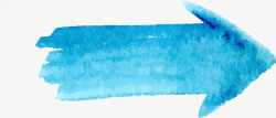 几何组合形状蓝色箭头向右滑动高清图片