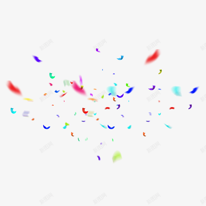彩色漂浮庆祝彩纸元素png免抠素材_新图网 https://ixintu.com 光泽 喜庆 庆祝 彩纸 彩色 氛围 渐变 漂浮