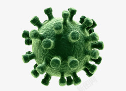 病毒绿色细菌素材