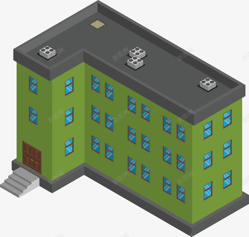 教学楼元素png免抠素材_新图网 https://ixintu.com png 亚洲建筑 元素 卡通 教学楼 楼房