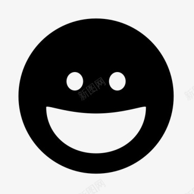 表情符号面对快乐微笑笑脸imo图标图标