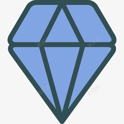 钻石图标png_新图网 https://ixintu.com 宝石 时尚 珠宝 豪华 财富 钻石 魅力