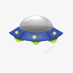 UFO矢量图素材