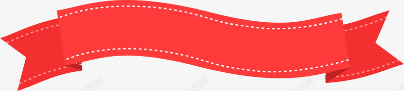丝带png免抠素材_新图网 https://ixintu.com 丝带 彩带 横幅 立体 红色 红色丝带 节日装饰
