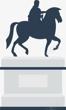 拿破仑法国雕像图标图标