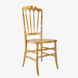 金色椅塑料竹节椅高清图片
