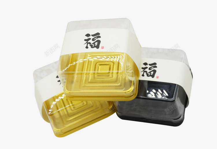 小盒子封口贴纸png免抠素材_新图网 https://ixintu.com 包装盒贴纸 塑料包装盒 封口贴 食品包装盒