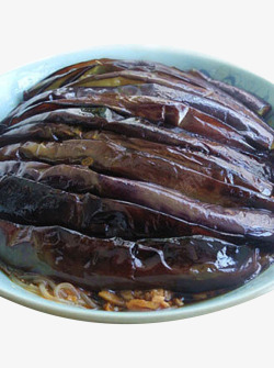 东坡茄子茄子扣肉高清图片