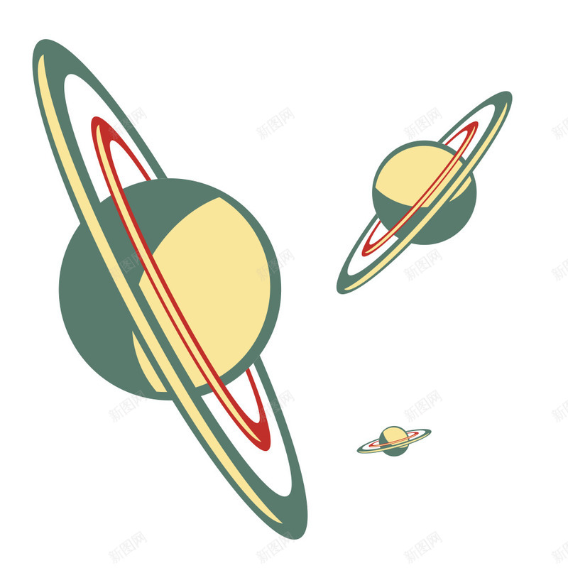 航空航天png免抠素材_新图网 https://ixintu.com 卫星 星球 航天