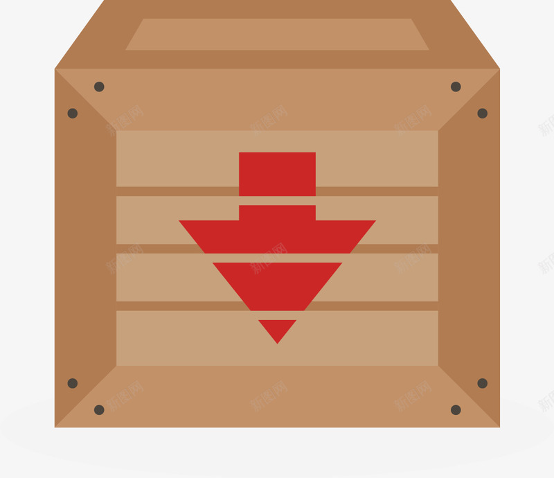 完整的方形盒子png免抠素材_新图网 https://ixintu.com 卡通盒子 完整 正方体盒子 盒子 矢量盒子 规整的盒子