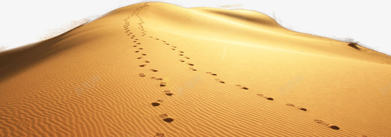沙漠上的脚印元素png免抠素材_新图网 https://ixintu.com 广阔 沙漠 沙漠俯视图 脚印 金黄