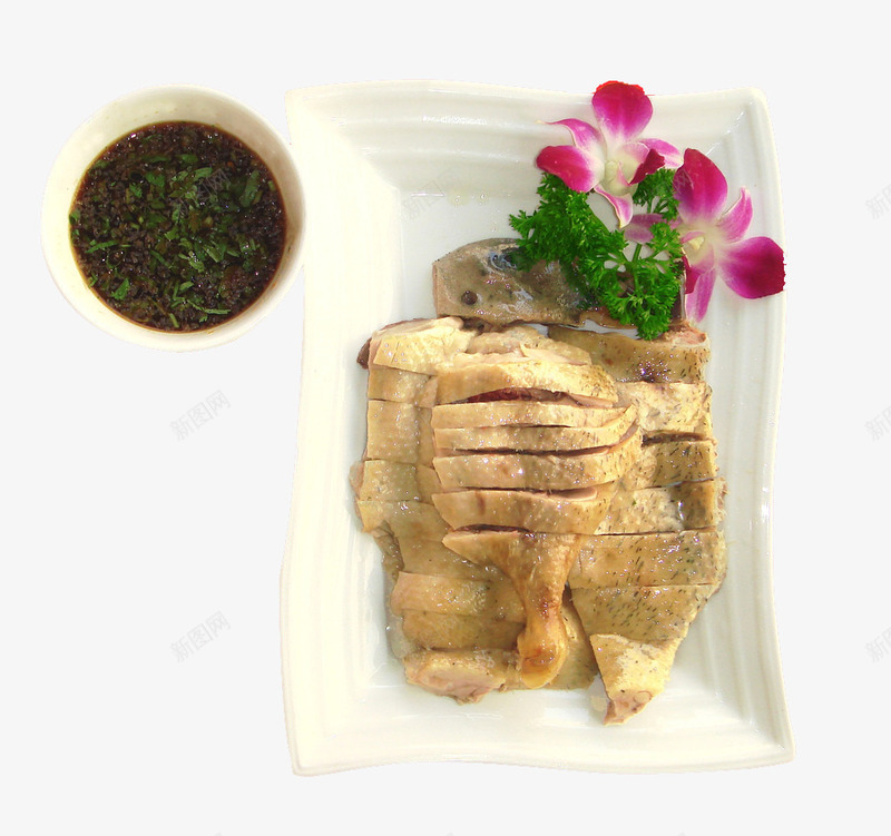 白切西洋鸭png免抠素材_新图网 https://ixintu.com 传统美食 客家味 特色鸭肉 白切西洋鸭 餐饮美食