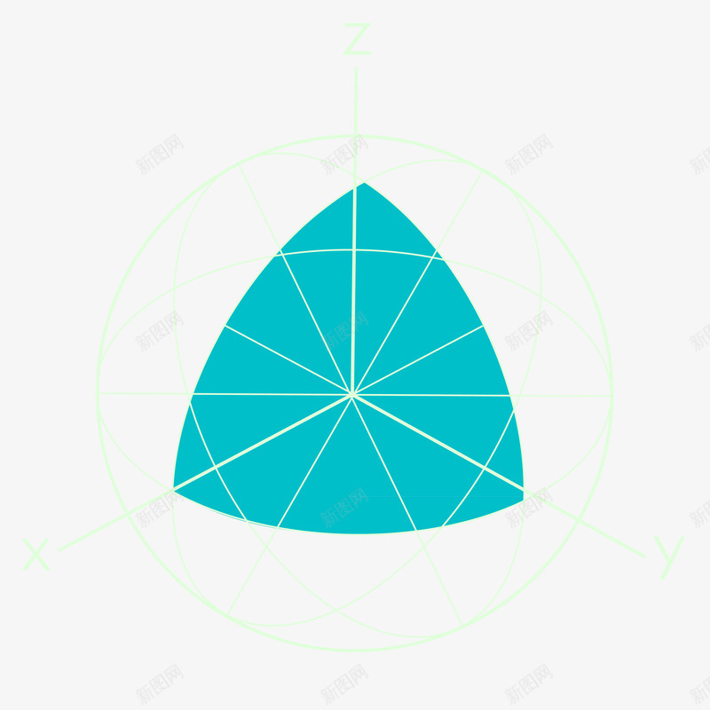 几何化学科技元素png免抠素材_新图网 https://ixintu.com 分子元素 科学细胞 科学设计元素 科幻插图 科技