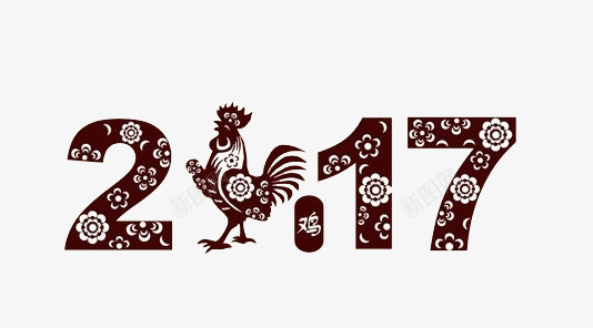 2017鸡年创意LOGO图标png_新图网 https://ixintu.com 2017年 创意LOGO 鸡年LOGO 鸡年素材