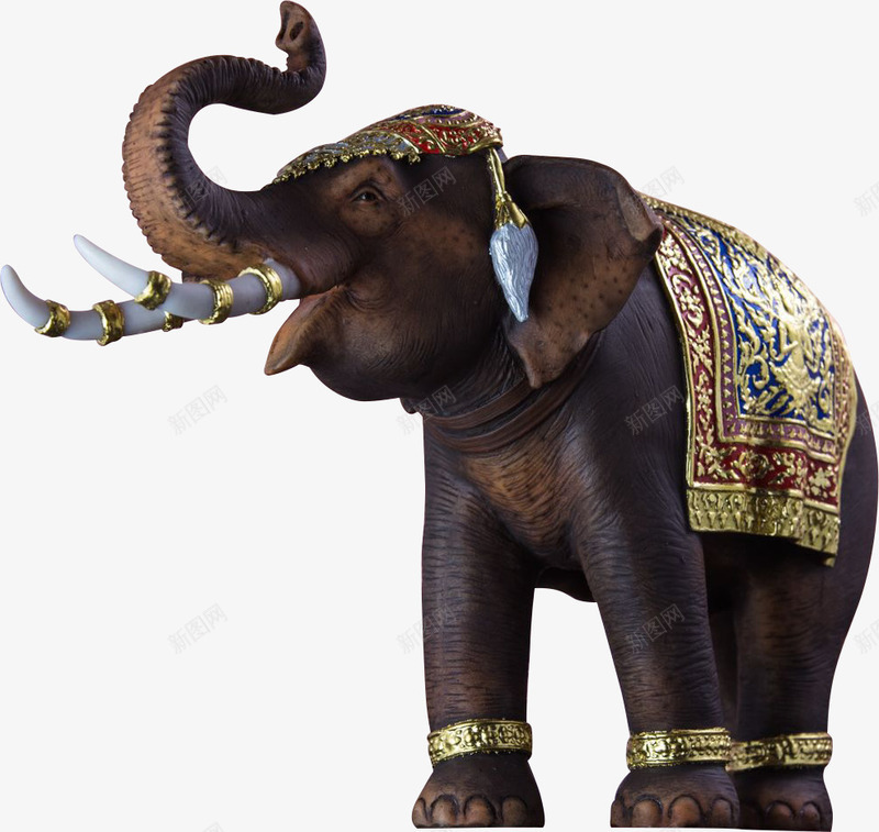 泰国大象精美png免抠素材_新图网 https://ixintu.com 大象 大象装饰画 泰国 精美