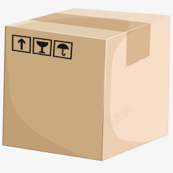 货物纸箱货物运输箱子高清图片