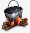 木柴锅炉高清图片