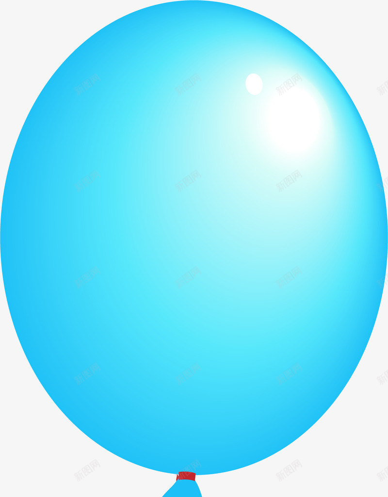 蓝色气球矢量图ai免抠素材_新图网 https://ixintu.com 彩色气球 气球 粉笔 粉笔气球 缤纷的气球 蓝色 矢量图