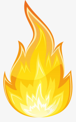 火焰logo卡通火苗火标志矢量图图标高清图片