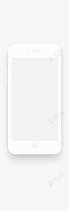白色手机模型png免抠素材_新图网 https://ixintu.com 手机 模型 白色