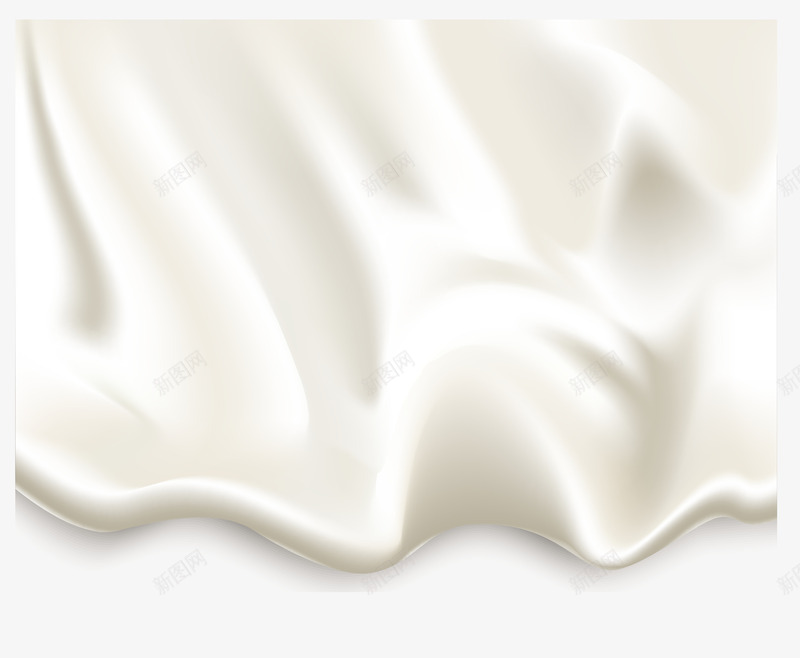 白色丝滑丝绸png免抠素材_新图网 https://ixintu.com 丝滑 丝绸 白色 背景元素