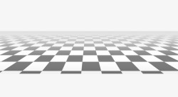 格子地板黑白色地板砖效果图高清图片