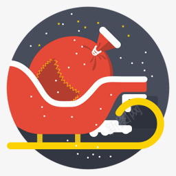 圣诞老人购物车图标png_新图网 https://ixintu.com cart santa 圣诞老人 车