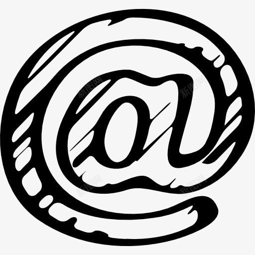 阿罗瓦勾勒社会符号轮廓图标png_新图网 https://ixintu.com 勾勒 描绘社会 标志 电子邮件 社会 符号 草图 轮廓 阿罗特