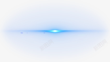 蓝色光效卡通光线png免抠素材_新图网 https://ixintu.com 光线 卡通 蓝色