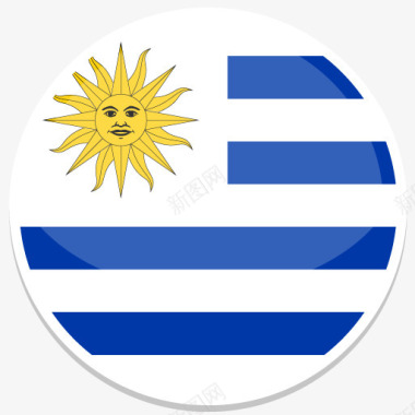 乌拉圭2014世界杯标志平图标图标