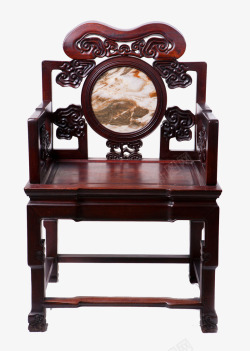 新中式水墨山水红木家具图高清图片