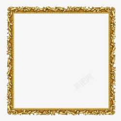 镜子实物素材欧式边框高清图片