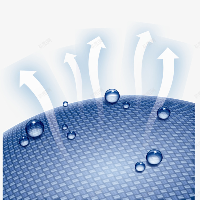 蓝色服装面料轻薄透气矢量图eps免抠素材_新图网 https://ixintu.com 保湿 布料纤维 手绘面料 服装面料 服装面料免费下载 水珠 矢量图 蓝色 轻薄 透气 透气图标 锁水 面料图标 面料细节