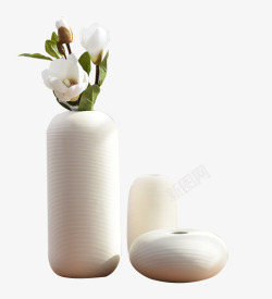 现代家居摆件筒陶瓷花瓶高清图片