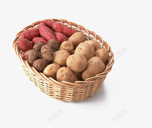 农作物png免抠素材_新图网 https://ixintu.com 健康食品 土豆 地瓜 新鲜的食材 新鲜蔬菜 美味的农作物 芋头