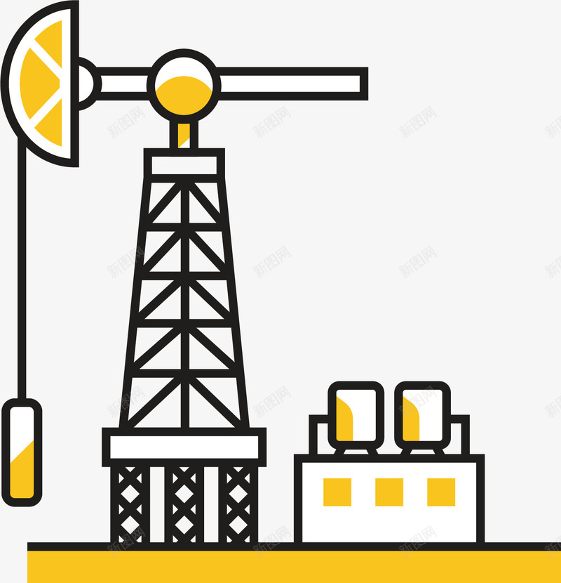 石油开采钻井平台矢量图图标ai_新图网 https://ixintu.com 井架 图标 油井 油田 海洋勘探 矢量图 石油化工 石油开采 石油提炼图片 钻井平台 钻油井