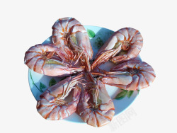 海虾主料咸味明虾干高清图片